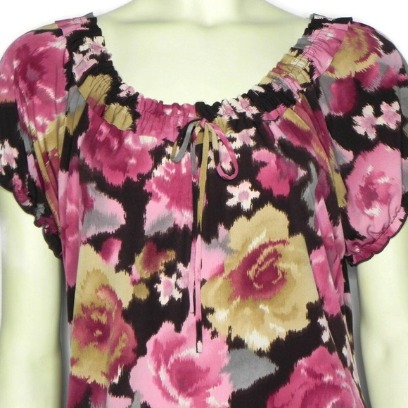 Claudia Richard Peasant Top Blouse - Picture 7 of 7